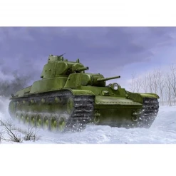 TR09590 | Trumpeter 1/35 Soviet T-100 Heavy Tank Scaled Plastic Model Kit